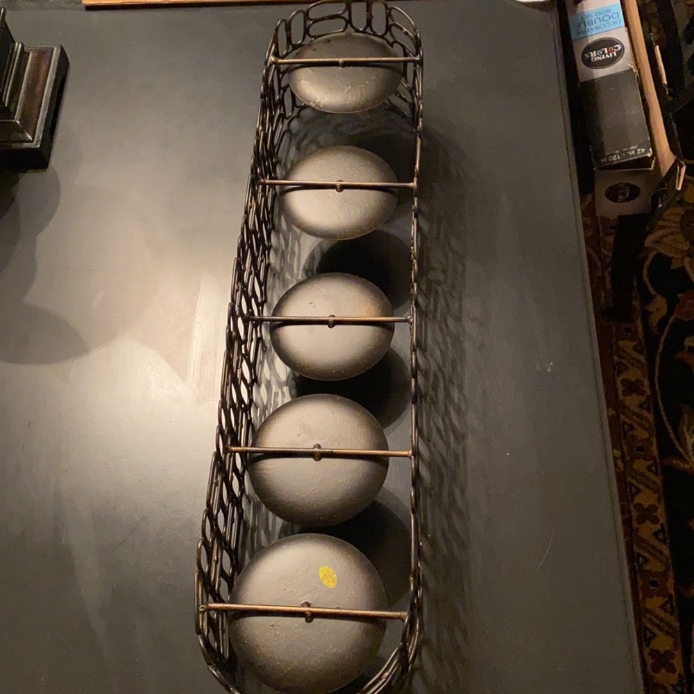 Pillar candle holder 23”L, 5”W